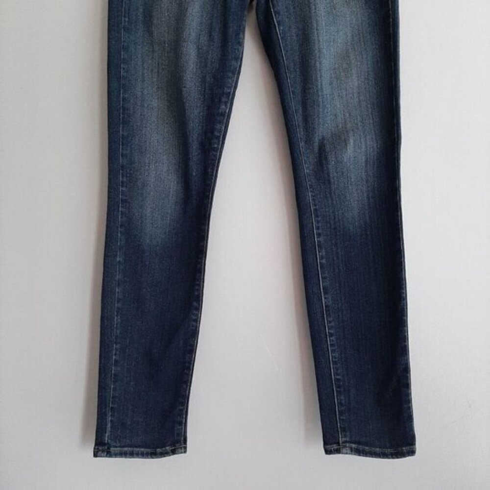 PAIGE | Verdugo Ankle Nottingham Blue Jeans Cropped Sz 26 Flawed - Picture 5 of 12